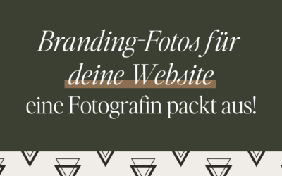 Branding-Fotos für deine Website: eine Fotografin packt aus!