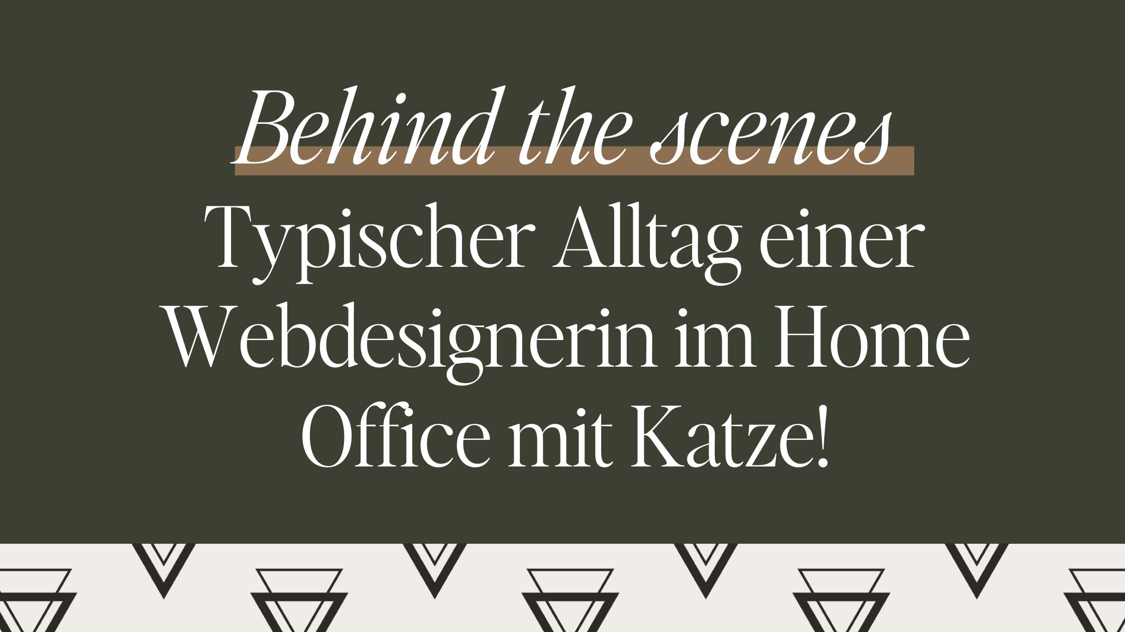 So sieht ein typischer Arbeitstag bei mir aus